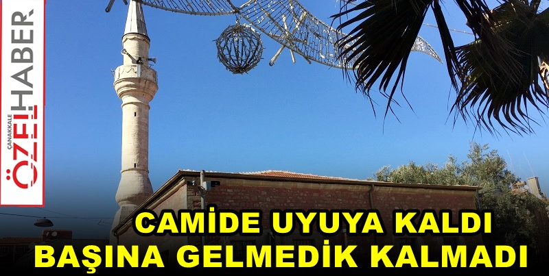CAMİDE UYUDU HASTANELİK OLDU