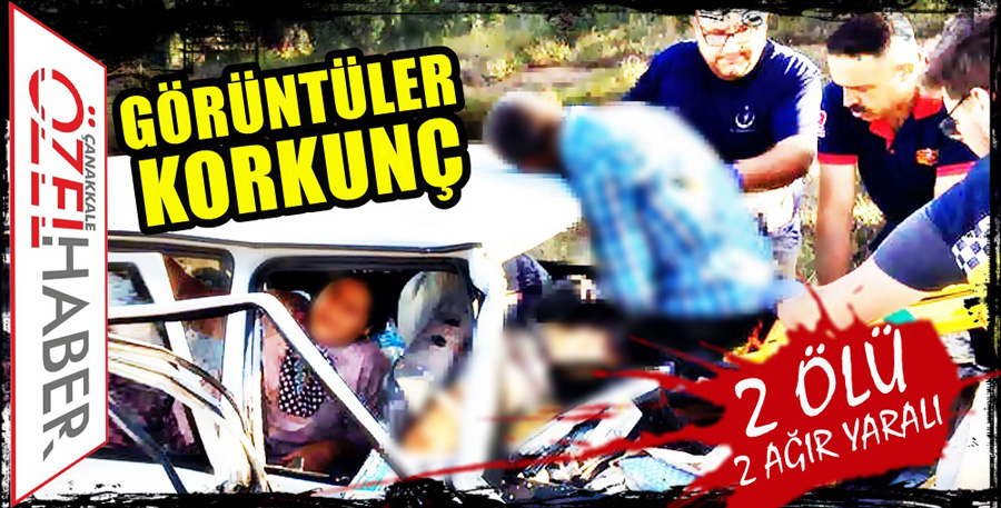 İKİ ARAÇ KAFA KAFAYA ÇARPIŞTI..!
