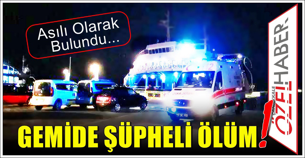 ÖLÜM NEDENİNİ ADLİ TIP SÖYLEYECEK..!
