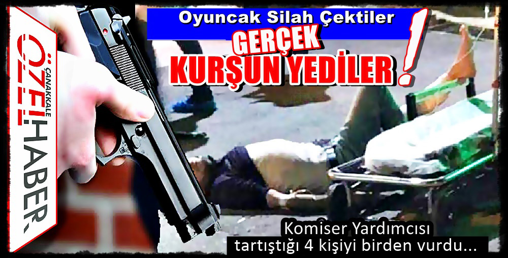 CADDE KAN GÖLÜNE DÖNDÜ..!