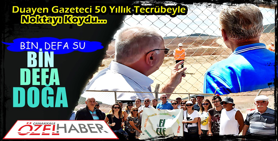 UĞUR DÜNDAR MADEN SAHASINDA…!