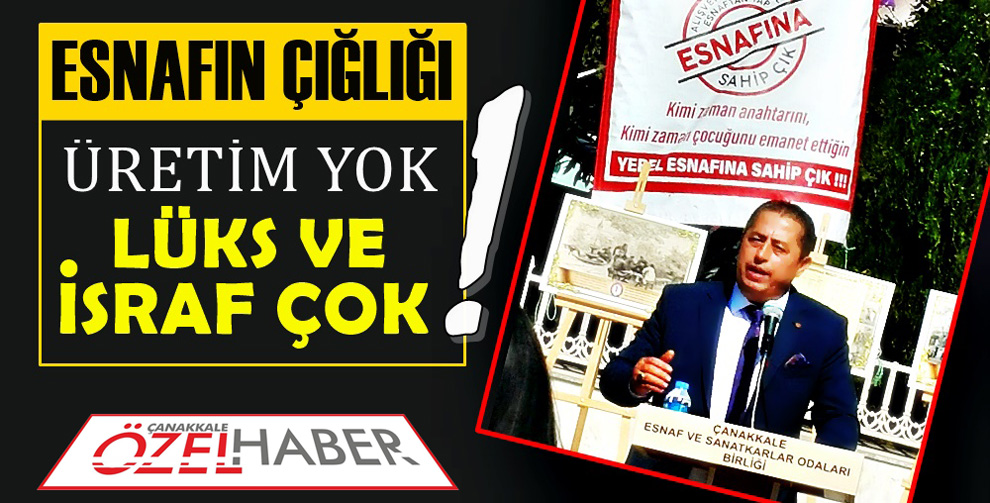 VERGİ,SSK VE CEZALAR ARTTI, ESNAF BATTI..!