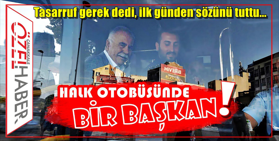 DİKKAT… BAŞKAN ÇIKABİLİR..!