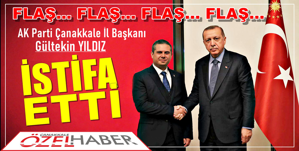 Kongre sürecindeyiz dedi istifa etti… SİYASETE ES VERDİM..!