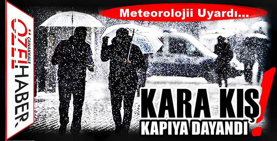 SOĞUK HAVA YAĞMURLA GELİYOR..!