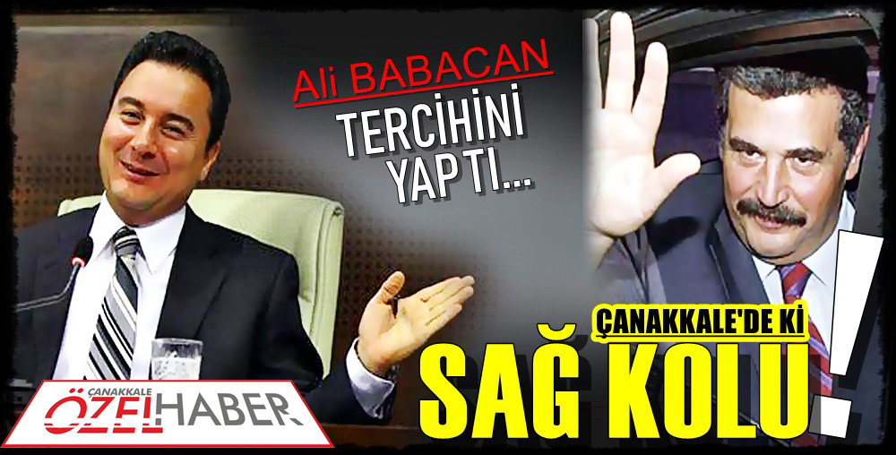 BABACAN’IN BAŞDANIŞMANI ERSÜMER..!