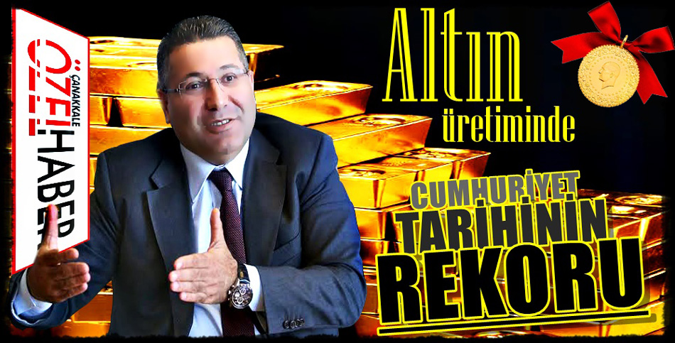 6 BİN 500 TON ALTIN VAR..!