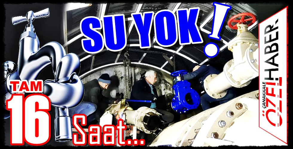 SUSUZ KALMAMAK İÇİN ÖNLEMİNİZİ ALIN..!
