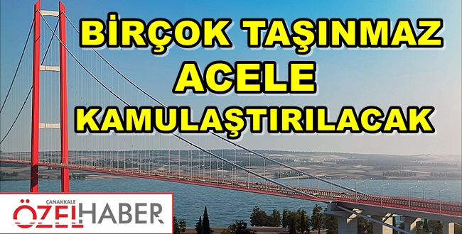 MÜLKÜ OLANLAR DİKKAT!