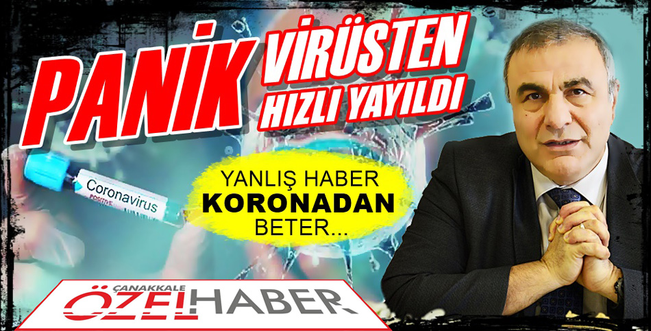 PANİK YOK, ÇÜNKÜ VİRÜS YOK..!