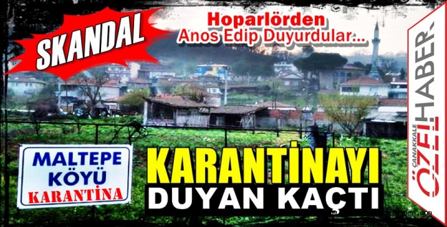 BU İDDİA ÇANAKKALE’Yİ KARIŞTIRDI..!