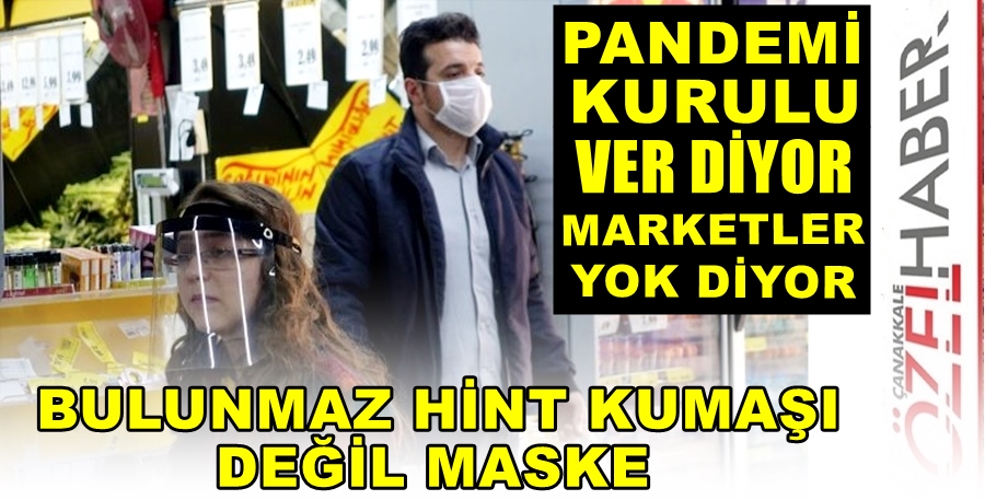 MASKE HERKESİN AĞZINDA…!