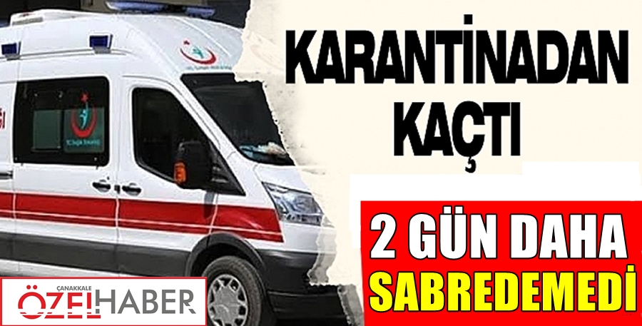 KAÇMAYIN NE OLUR…!