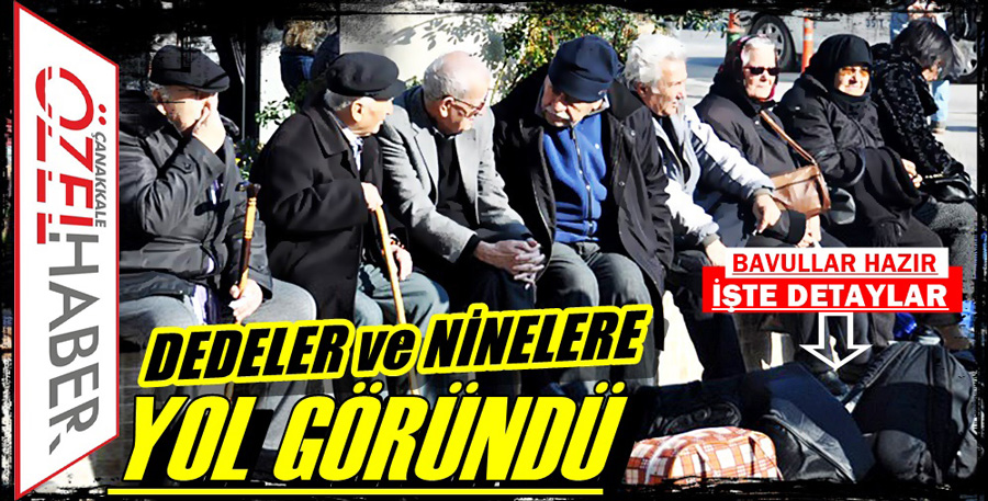 65 YAŞ ÜSTÜNE SEYAHAT MÜJDESİ..!