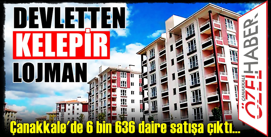 KAMU LOJMANLARI İHALEYLE SATILIYOR..!