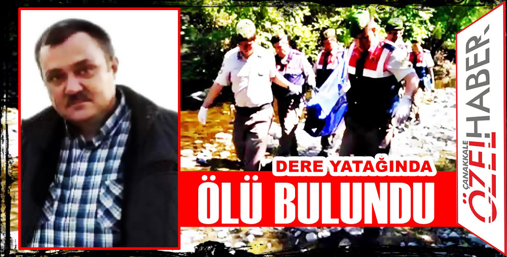 KAYIP ŞAHSIN CESEDİNE ULAŞILDI..!