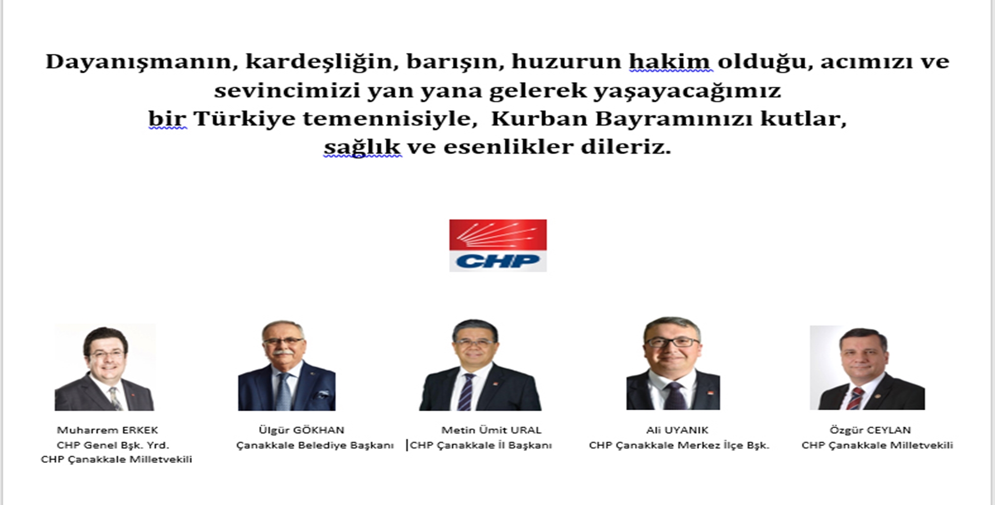 BAYRAMINIZ KUTLU OLSUN