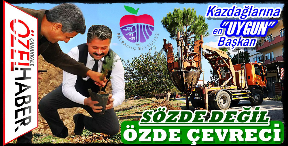 ÇEVRECİ BAŞKAN BÖYLE OLUR..!