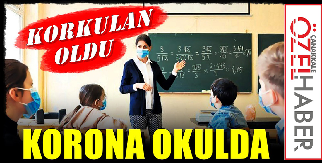 ÖĞRENCİLERDE KOVİD-19 TESPİT EDİLDİ..!