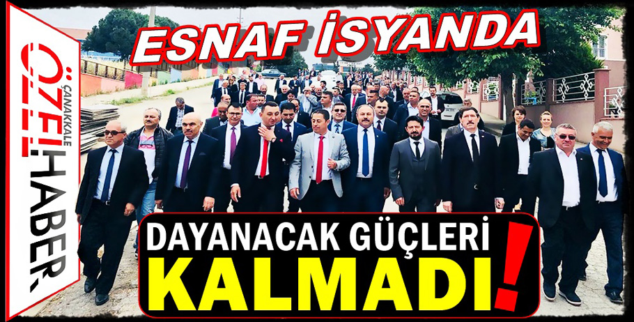 ESNAFIN FERYADINI DUYAN VAR MI..!