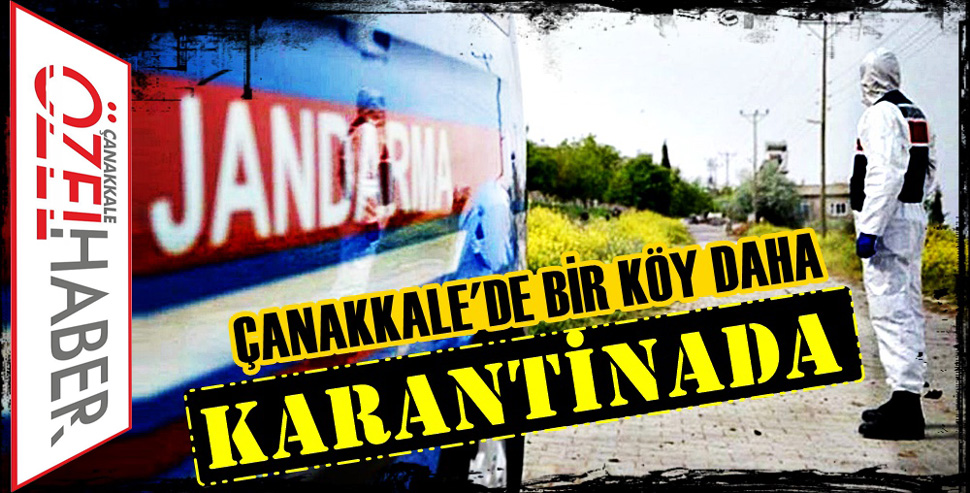 14 GÜN KÖYE GİRİŞ-ÇIKIŞ YASAK..!