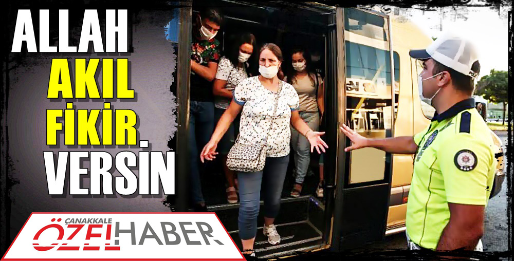 HASTANEDEN KAÇAN KORONAVİRÜS HASTASI MİNİBÜSTE YAKALANDI..