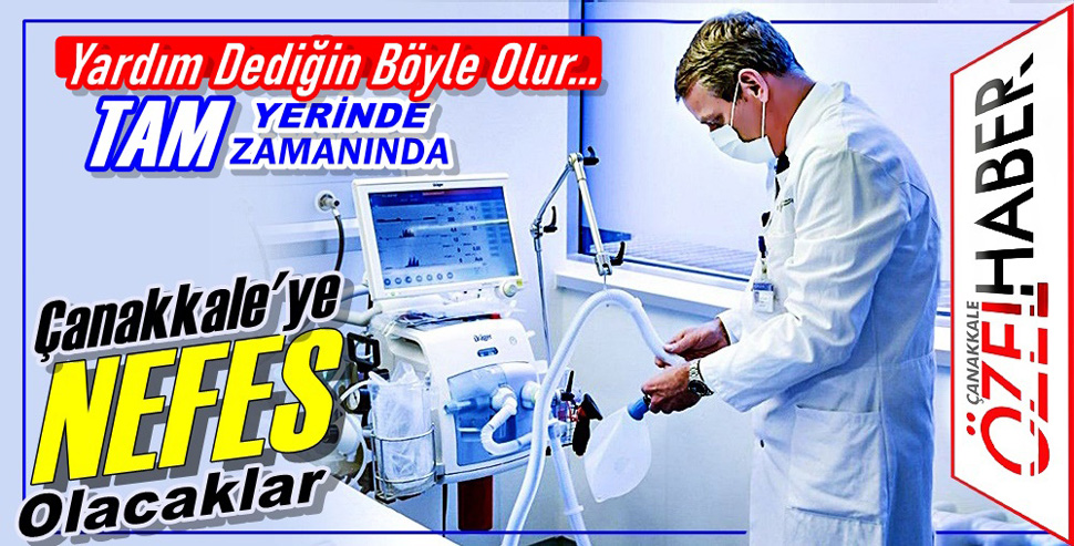 PANDEMİ HASTANESİNE TIBBİ CİHAZ DESTEĞİ..!