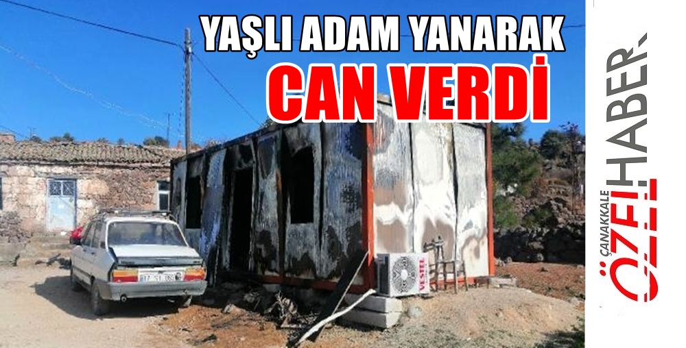 KONTETNER EV SONU OLDU…