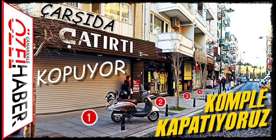 KEPENKLER BİR BİR İNİYOR…