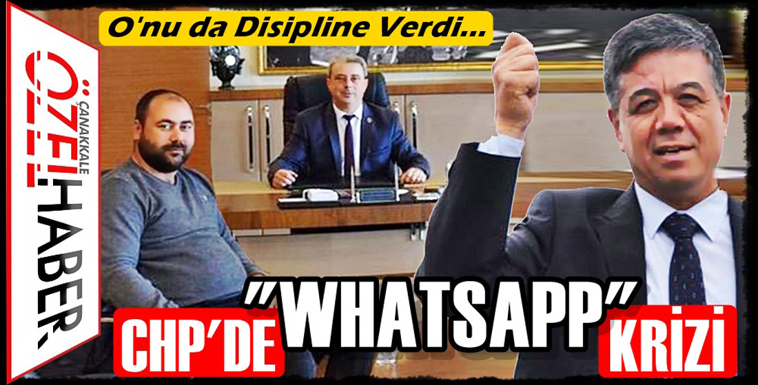 İLÇE BAŞKANI ELEŞTİRİ, İL BAŞKANI HAKARET DİYOR..!