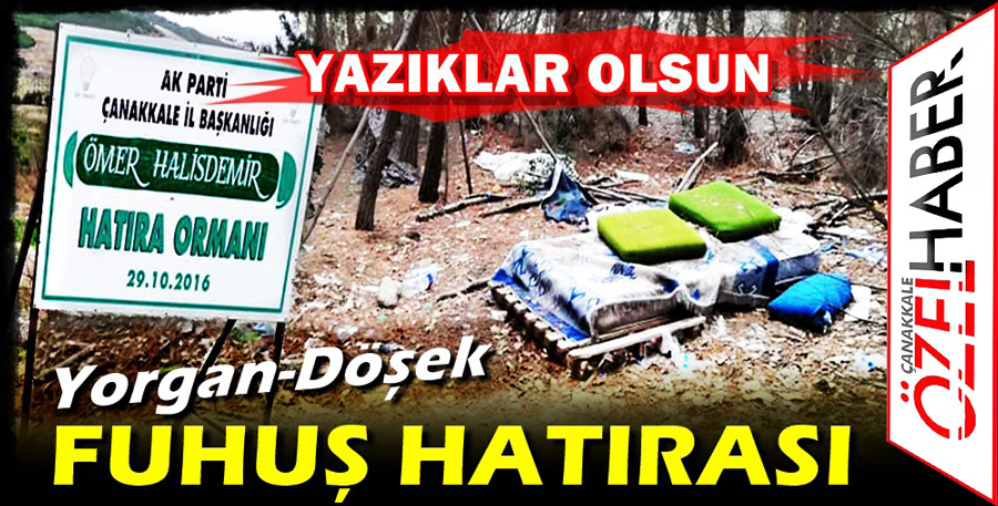 ŞEHİTLERİN HATIRASINA BÜYÜK SAYGISIZLIK..!