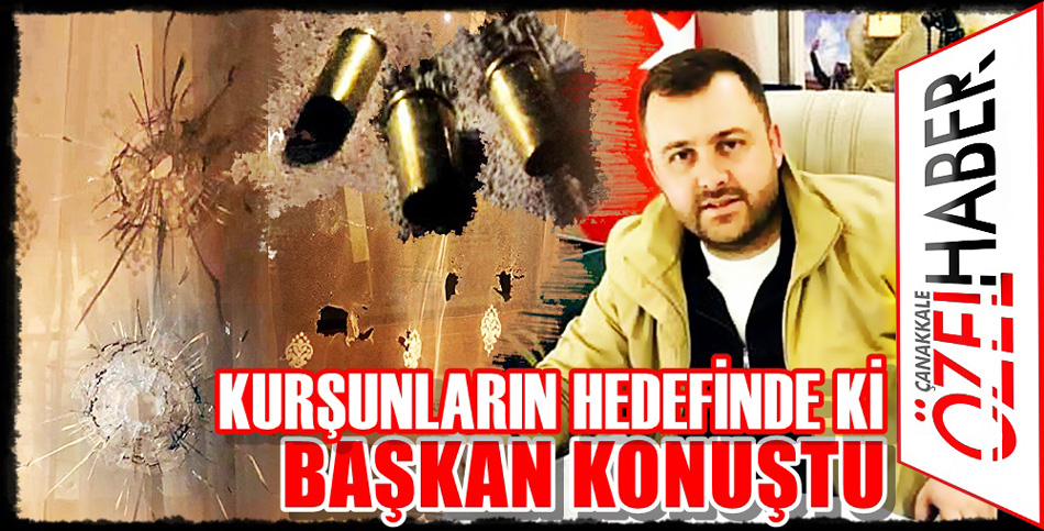 O MERMİLER TEHDİT Mİ, TESADÜF MÜ..!