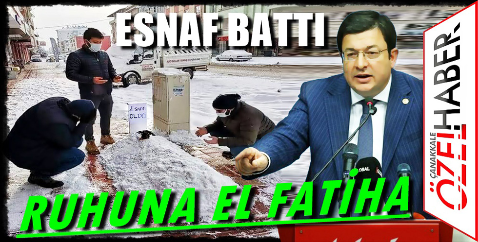 ÇANAKKALE ESNAFI PERİŞAN..!