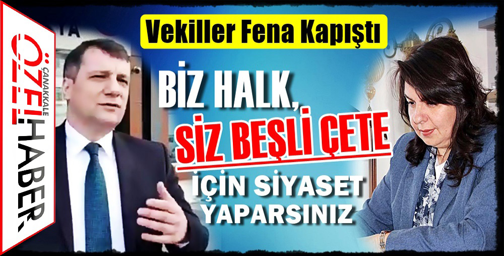 ÇANAKKALE’YE YAKIŞMIYOR..!