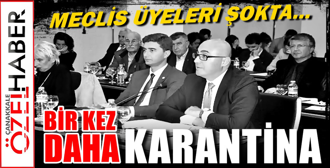 MECLİSTE İKİNCİ KORONA ŞOKU..!