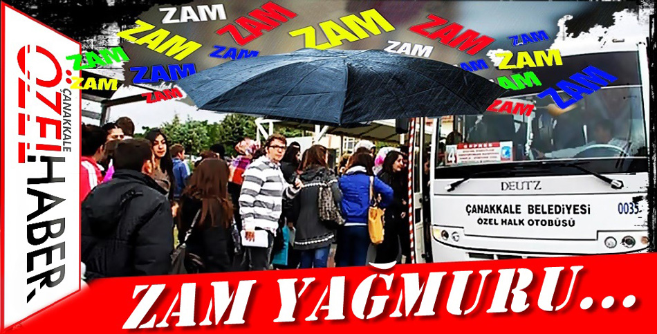 TOPLU ULAŞIM ZAMLANDI..!