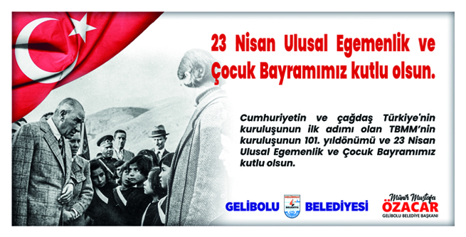 23 NİSAN KUTLU OLSUN…