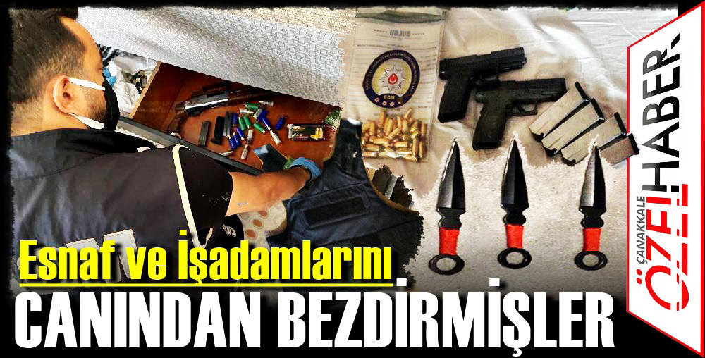 ÇETELER ORDU GİBİ SİLAHLANMIŞ..!
