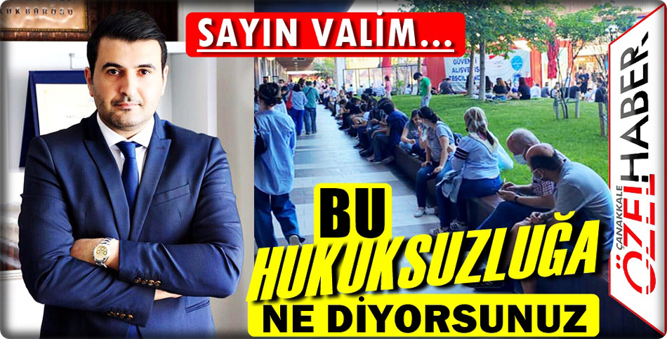 ÇANAKKALE VALİDEN CEVAP BEKLİYOR..!