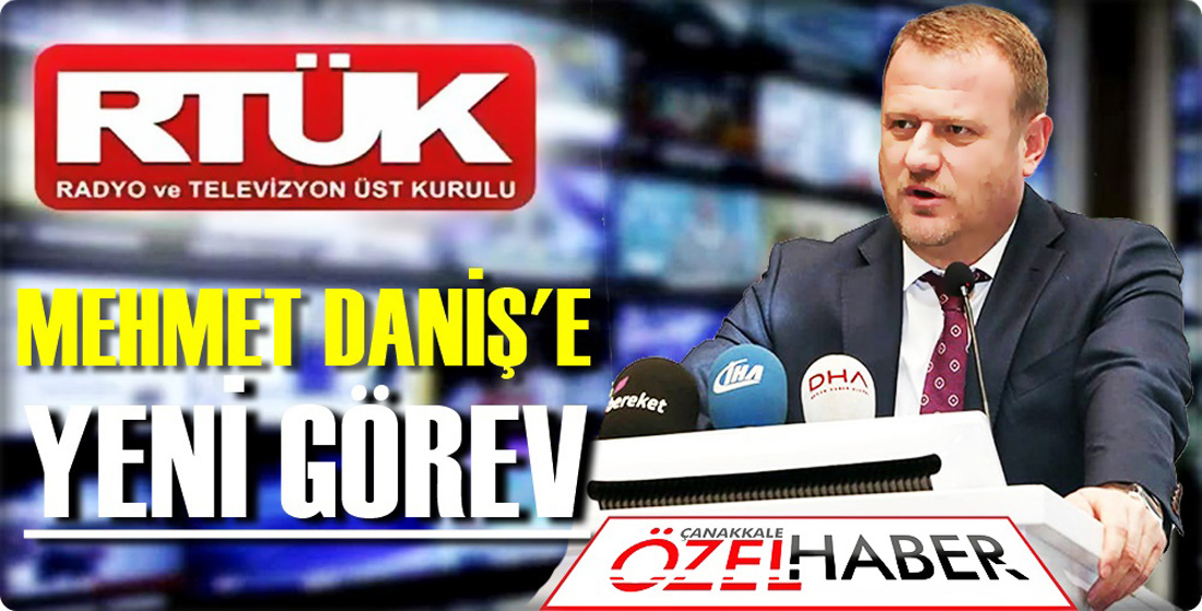 DANİŞ, RTÜK ÜYELİĞİNE SEÇİLDİ..!