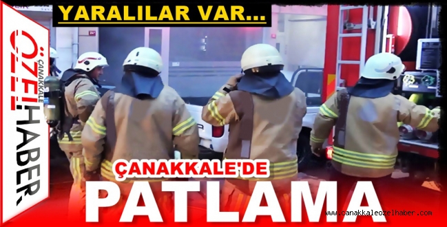 PATLAMA SONRASI YANGIN ÇIKTI..!