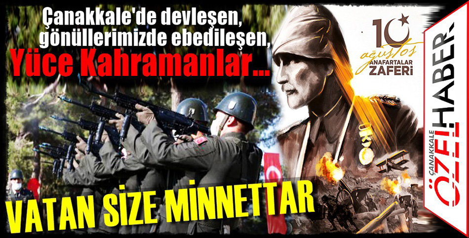 ANAFARTALAR ZAFERİ’NİN 106’NCI YIL DÖNÜMÜ KUTLANDI..!