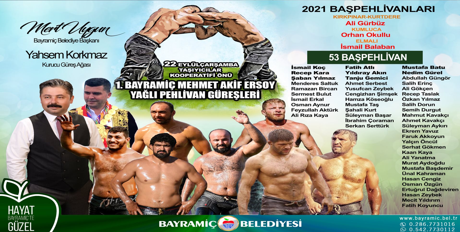 BAYRAMİÇ GÜREŞLERİ NEFES KESECEK