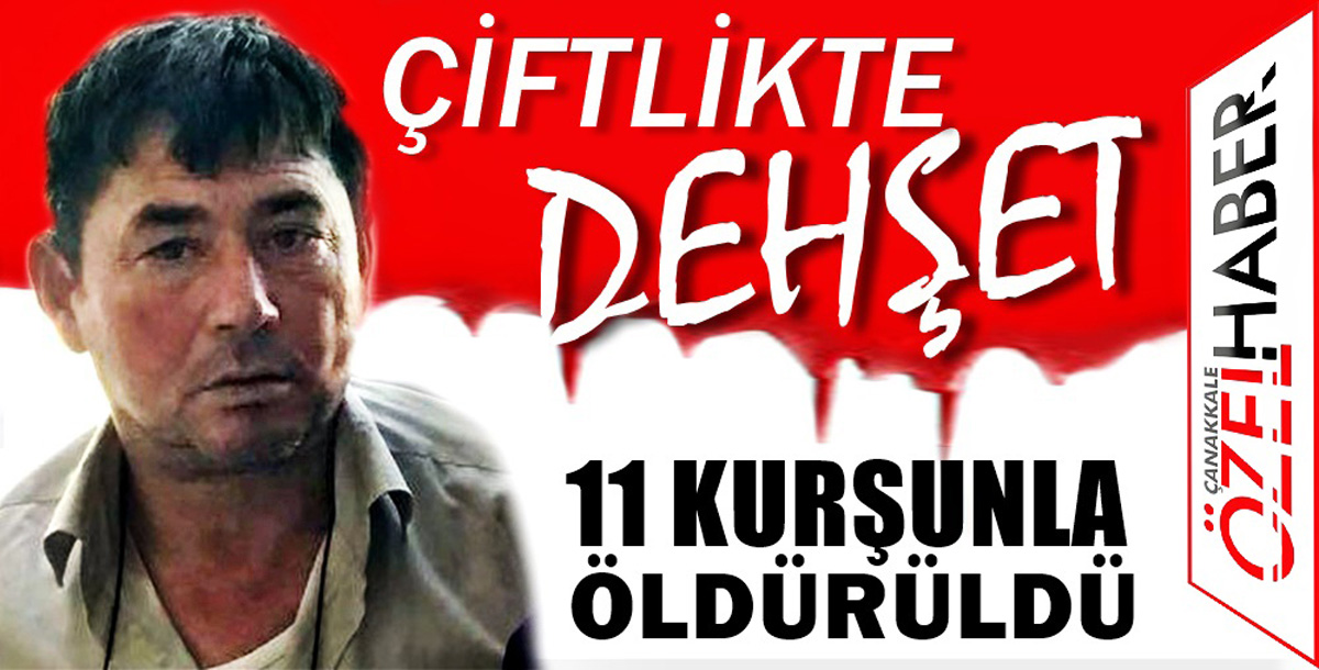 SAHİBİYLE BİRLİKTE HAYVANLARIDA VURDULAR..!