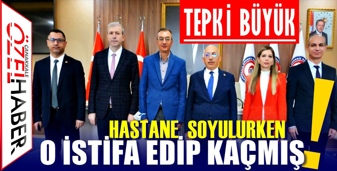 HORTUMLANAN HASTANEDEN REKTÖRLÜK MAKAMINA..!