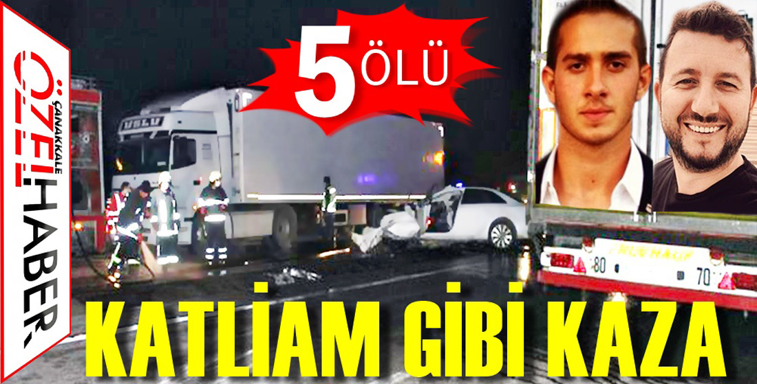 BAŞKANIN OĞLU KAZADA CAN VERDİ..!