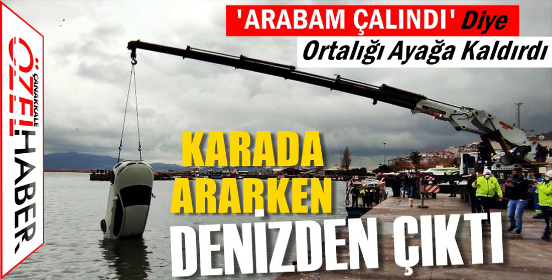 “HIRSIZ VAR” DİYE KENDİ KARAKOLUNU ALARMA GEÇİRDİ..!