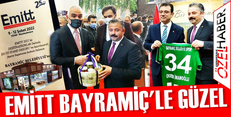 İLK FUAR İLK ÖDÜL… BAYRAMİÇ FUARA DAMGA VURDU..!