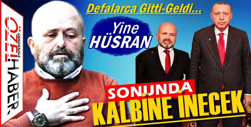 KADROLU ADAY YİNE BAŞKAN OLAMADI..!