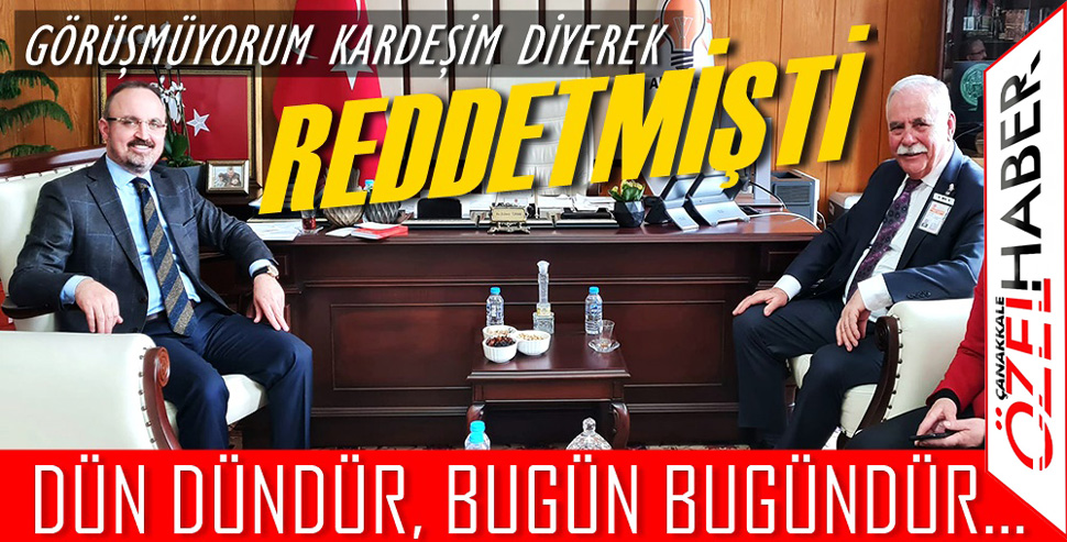 ÇANAKKALE’DE TARTIŞTILAR, ANKARA’DA KUCAKLAŞTILAR..!